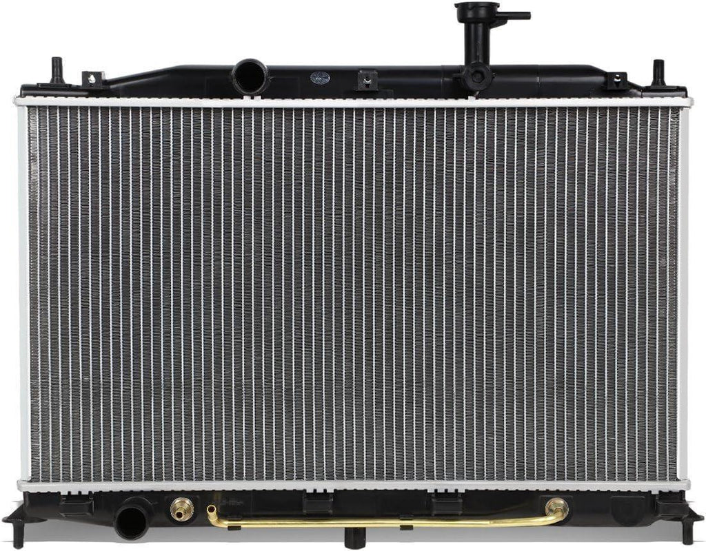 OEM-RA-2896 OE Style Aluminum Core Radiator Compatible with 06-12 Dodge Attitude AT, 25-1/8" W X 14-5/8" H X 5/8" D, 1-5/16" Inlet, 1-5/16" Outlet