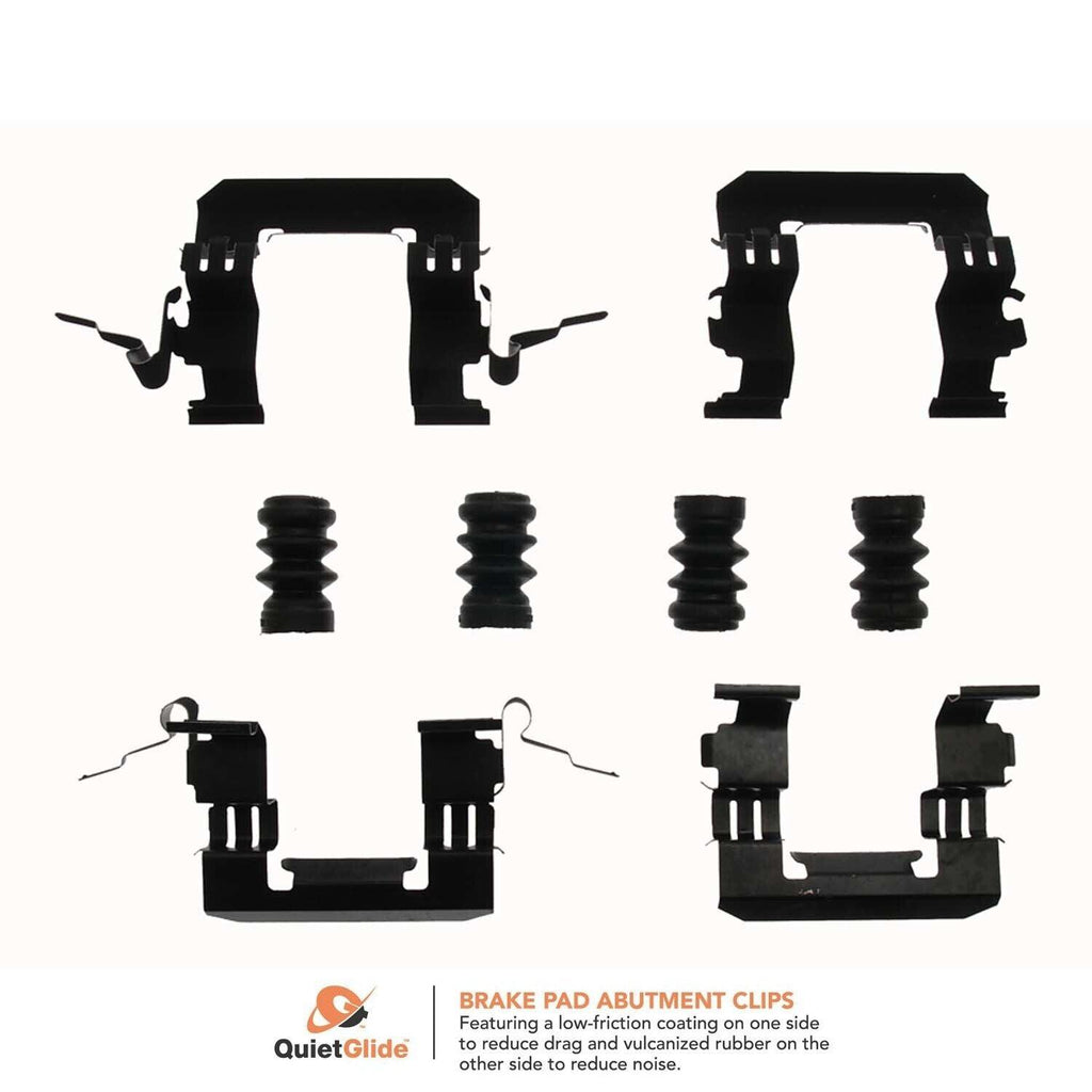 Carlson Disc Brake Hardware Kit for Altima, G35, 350Z, I35, Maxima, I30 13522Q