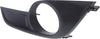 Fog Light Trim Compatible with 2013-2015 Nissan Altima Textured Front, Driver Side