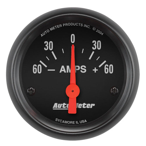 2-1/16 in. AMMETER 60-0-60 AMPS Z-SERIES - greatparts