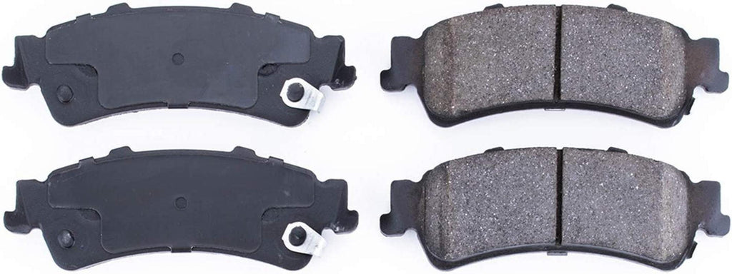 16-792 Z16 Evolution Rear Ceramic Brake Pads, Grey