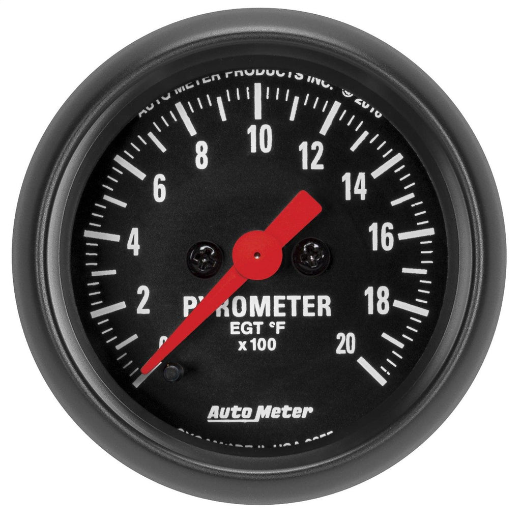 2-1/16 in. PYROMETER 0-2000 Fahrenheit Z-SERIES - greatparts