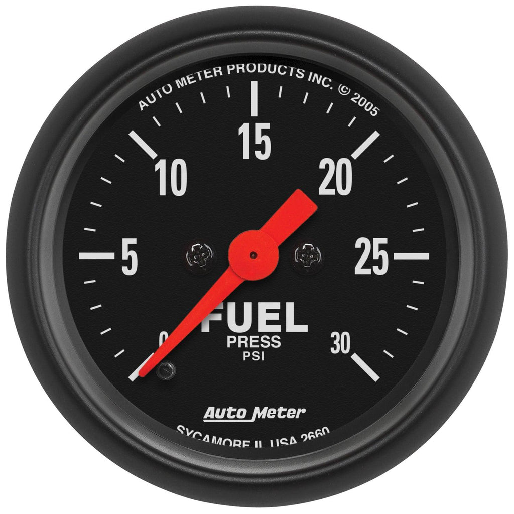 2-1/16 in. FUEL PRESSURE 0-30 PSI Z-SERIES - greatparts