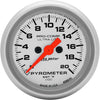 4345 Ultra-Lite Electric Pyrometer, 2.3125 In.