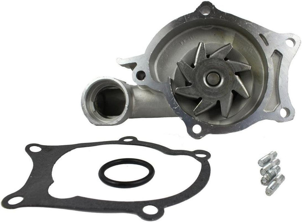 DNJ WP107 Water Pump/For 1989-1998/ Eagle, Hyundai, Mitsubishi, Plymouth/Eclipse, Galant, Laser, Sonata, Talon/ 2.0L/ DOHC/ L4/ 16V/ 122Cid, 1997Cc/ 4G63, 4G63T/ VIN E, VIN F, VIN R, VIN U