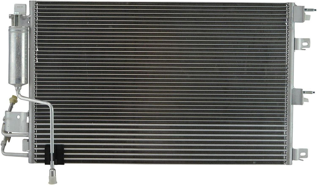 AC Condenser A/C Air Conditioning W/Transmission Oil Cooler for Ford Focus