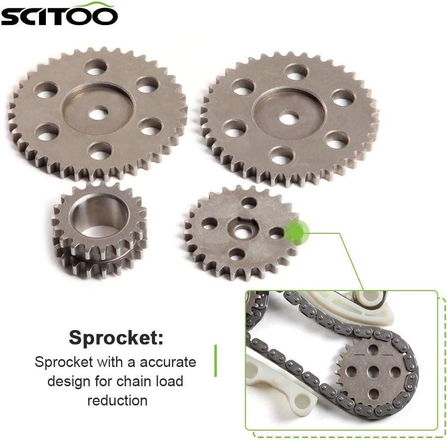 TK4198 AT4Z-6306-A Engine Timing Chain Kit Sets Replaces for Mazda for Ford for Lincoln CX-9 Edge MKX MKZ 3.7L 3.5L