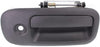For Chevy Express 1500 Exterior Door Handle Rear Passenger Side - Side Hinged Door Textured Black 2003-2009 | with Key Hole | Trim:All Submodels | GM1521152 | 25989393