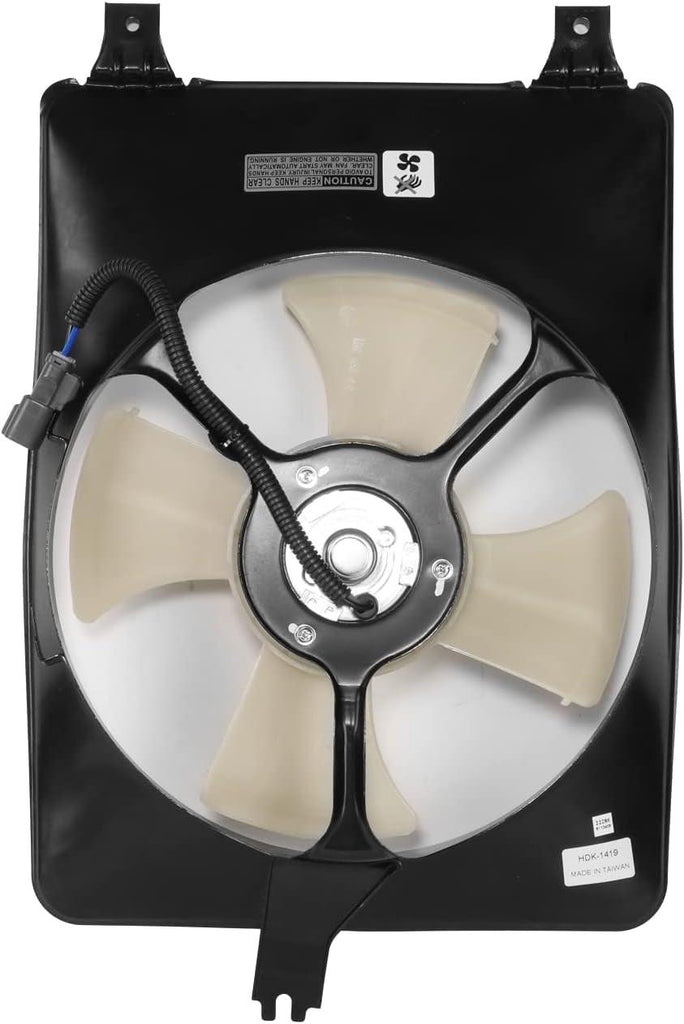 OEM-RF-0725 Factory Style A/C Condenser Fan Assembly Compatible with 95-98 Honda Odyssey