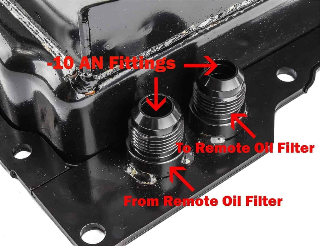 Street & Strip Engine Swap Oil Pan | for GM LS Series | Fits 1965-1972 A-Body,1967-1969 F-Body,1968-1972 X-Body | 14-Gauge Steel | 6-Quart Capacity plus Filter