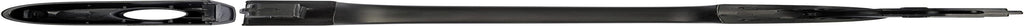 Dorman 80773 Front Passenger Side Exterior Door Handle Compatible with Select Kia Models, Smooth Black