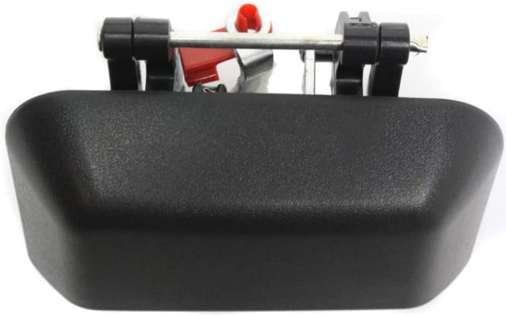 Compatible with Jeep Compass Exterior Door Handle 2007-2016 Driver Side Rear Textured Black | Trim:All Submodels | CH1520134 | 5115827AF