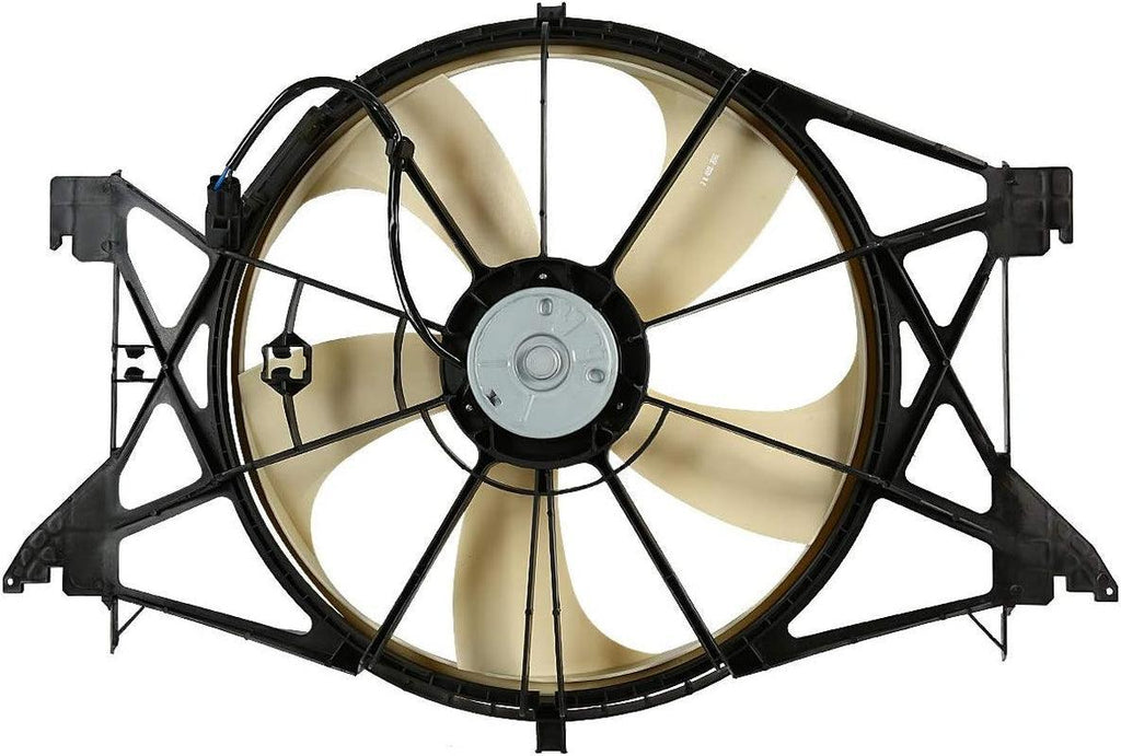 OEM-RF-0083 Factory Style Radiator Cooling Fan Assembly Cooling Efficiency Improved Direct Replacement [Compatible with Ram 1500 Pickup/Ram 1500 / Ram 1500 Classic/Ram 2500 /Ram 3500]
