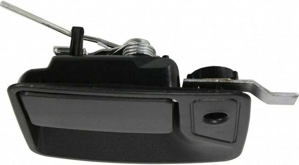 for Ford F-550 Super Duty Exterior Door Handle Front, Driver Side Black (1999-2016) | with Key Hole | Trim:All Submodels | FO1310123 | 4C3Z2522405AAA