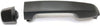 Exterior Door Handle Compatible with Toyota Land Cruiser 09-16 Rear RH=LH outside Textured Black Plastic Cover