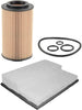 Bosch 3477 & 5344WS Premium Oil Filter and Air Filter Bundle