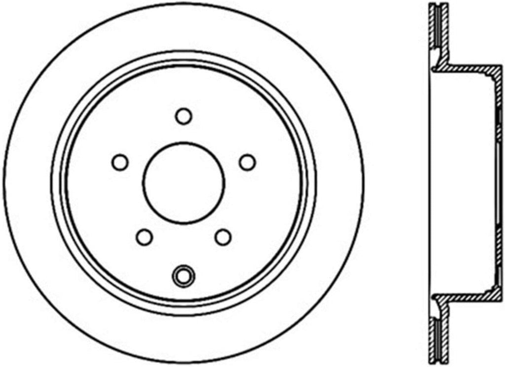 Centric 120.42078 Premium Brake Rotor