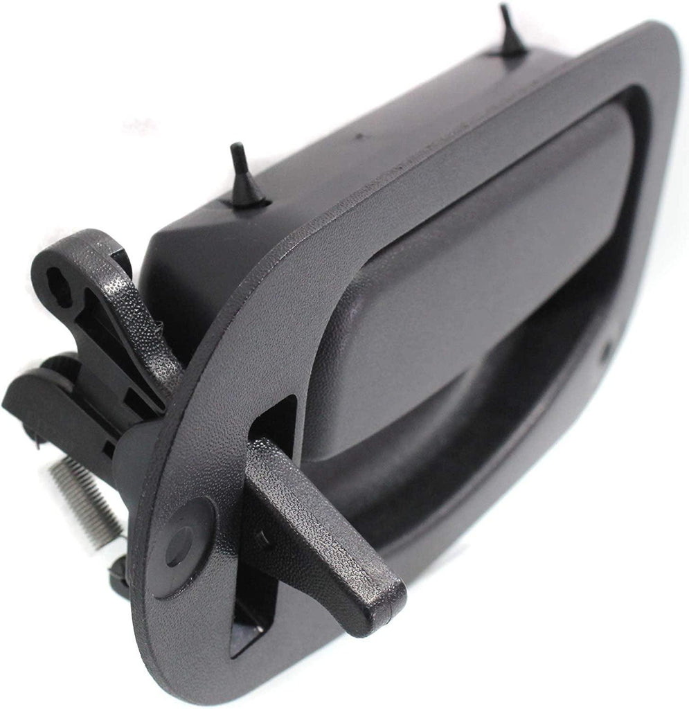Interior Rear Door Handle Compatible with FORD F-150 1997-2004/F-250 1997-1999 LH outside Textured Black Supercab