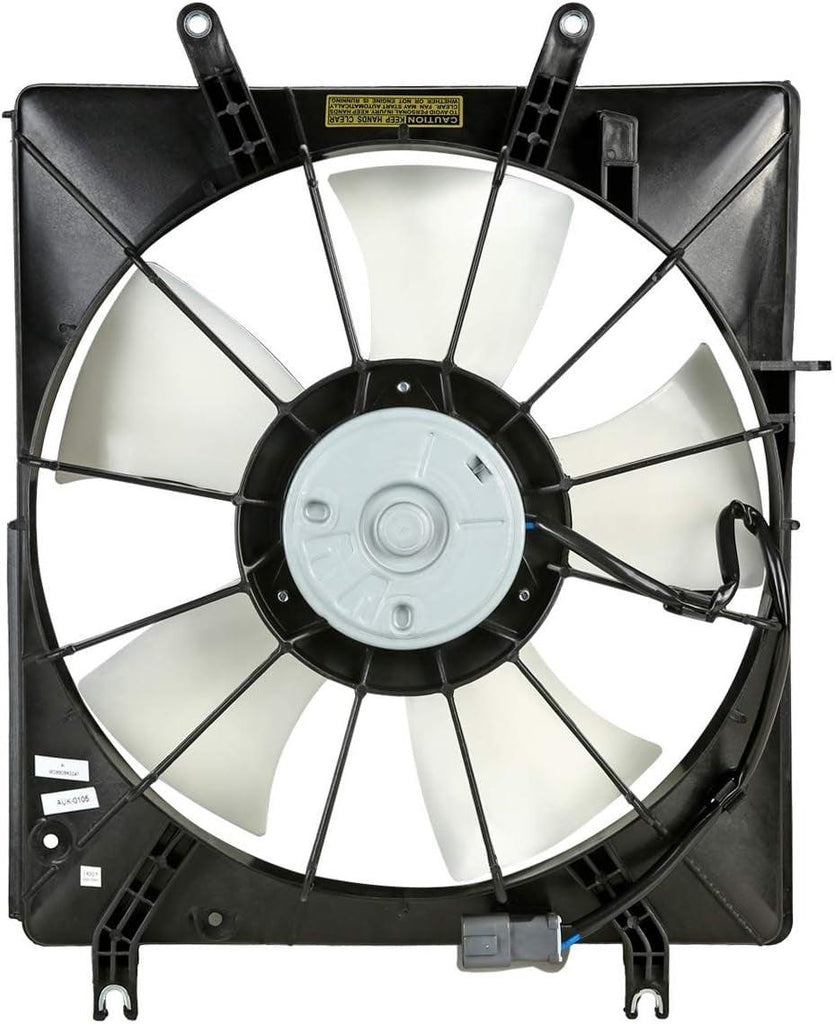 OEM-RF-0192 Factory Style Radiator Cooling Fan Assembly Cooling Efficiency Improved Direct Replacement [Compatible with 04-08 Acura TL]