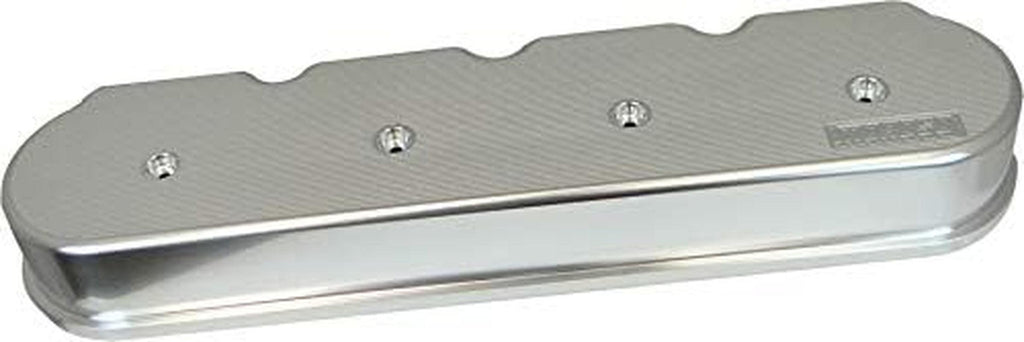 68471 Billet Aluminum Valve Covers, Tall Design, Fits GM LS Engine, Use with Jesel/T&D Rockers, Remote Coil Mounting