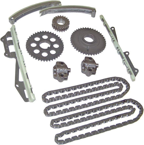 DNJ TK4153 Timing Chain Kit/For 1993-2001/ Ford, Lincoln, Mercury/Cougar, Crown Victoria, E-150, E-150, Expedition, F-150, F-250, Grand Marquis, Mustang, Thunderbird, Town Car/ 4.6L/ SOHC/ V8
