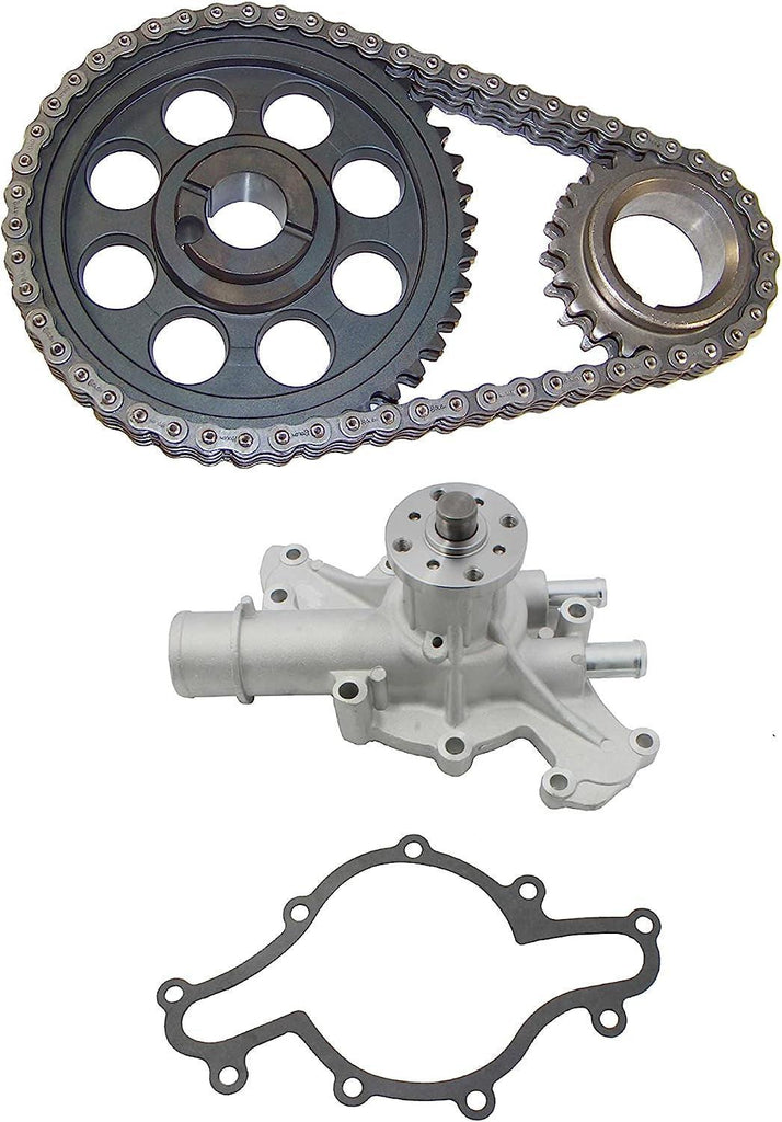 DNJ TK4113DWP TIMING KIT with WATER PUMP for 91-95 FORD / V8 / 5.0L / 302 OHV 16V
