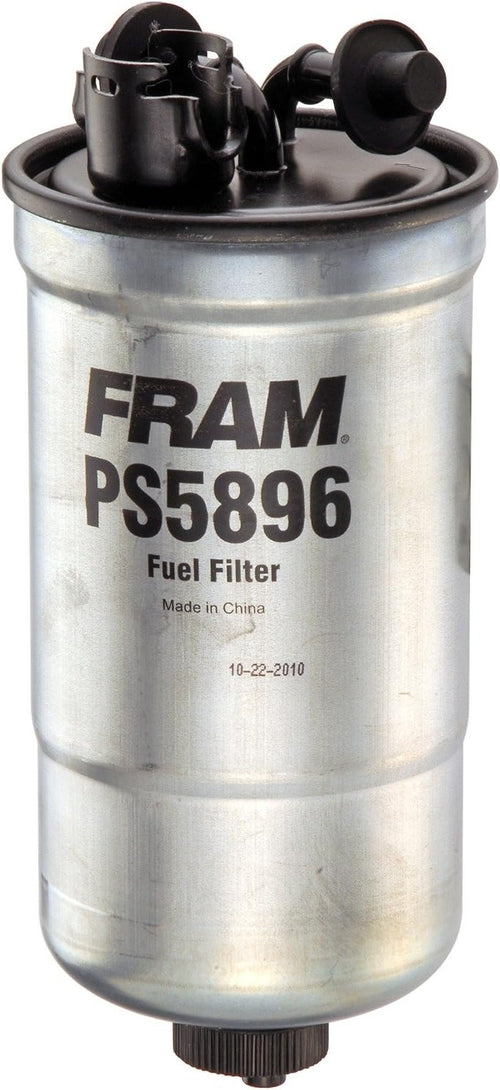 PS5896 Inline Fuel/Water Separator Canister Filter with Drain (Diesel)