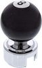 70686 Number"8" Pool Ball Gearshift Knob with Glitter for 13/15/18 Speed Eaton Style Shifters