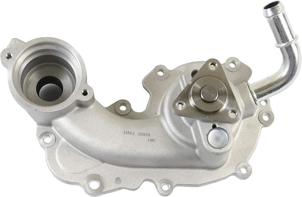 DNJ WP4321 Water Pump for 15-17 Ford, Lincoln/Edge, F-150, Continental, Fusion, F-150, MKX, 2.7L V6 DOHC Turbocharged