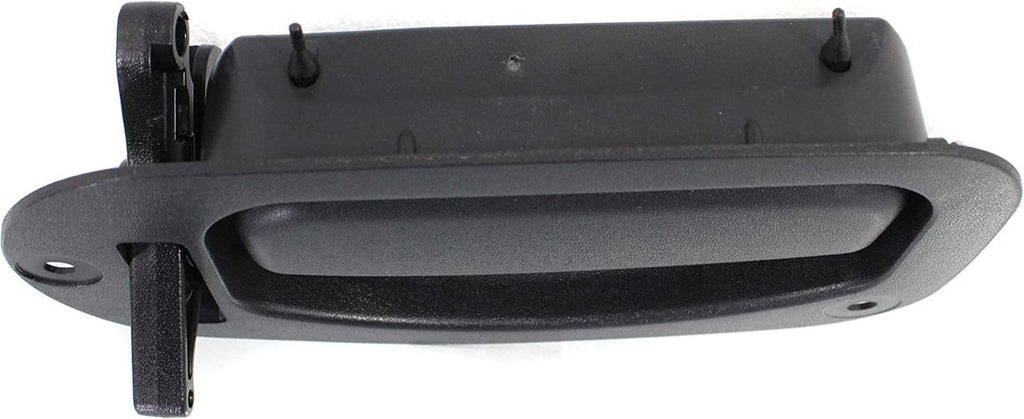 Interior Rear Door Handle Compatible with FORD F-150 1997-2004/F-250 1997-1999 LH outside Textured Black Supercab