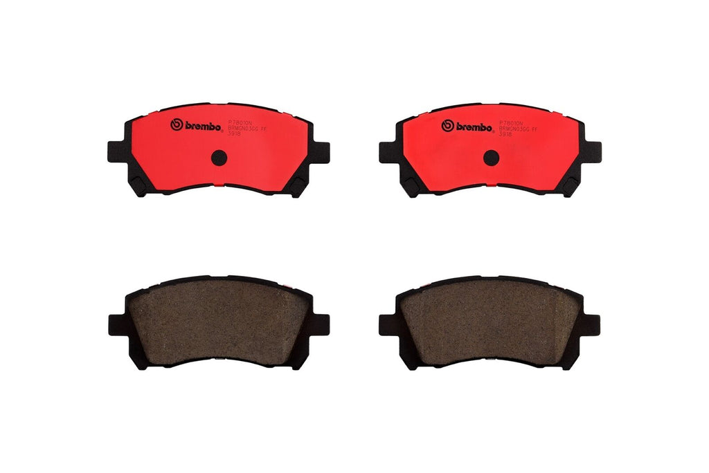 Brembo Front Disc Brake Pad Set for Forester, Impreza, Legacy, Outback (P78010N)