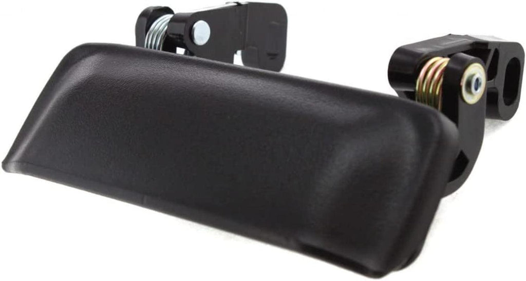 for Ford Ranger 2001-2011 Exterior Door Handle Driver or Passenger Side | Outer | Front | XL | Black Textured | Replacement for FO1310134 | 2L5Z1022404BAA, 615343485553
