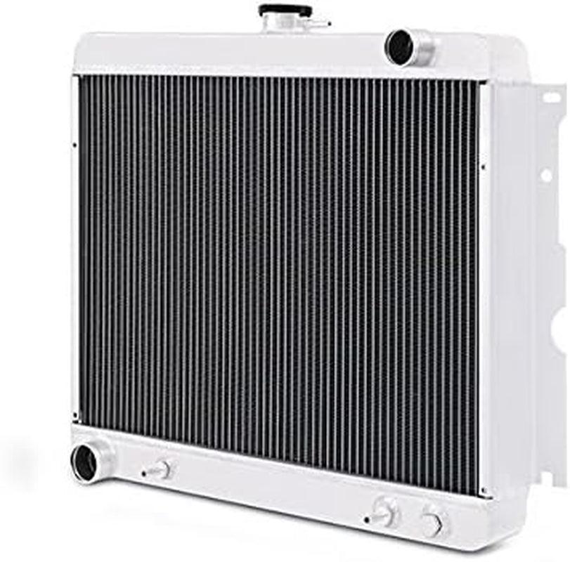 MMRAD-CHABB-7022X Performance Aluminum Radiator Compatible with Plymouth Barracuda Big Block 1970-1973