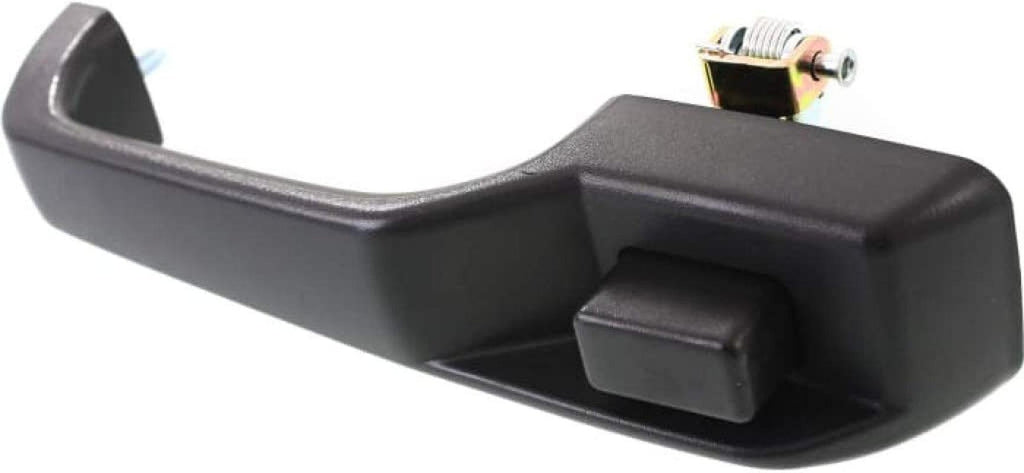Compatible with Jeep Grand Cherokee Exterior Door Handle 1993-1998 Passenger Side | Front | Black | Trim: All Submodels | CH1521102 | 55075654