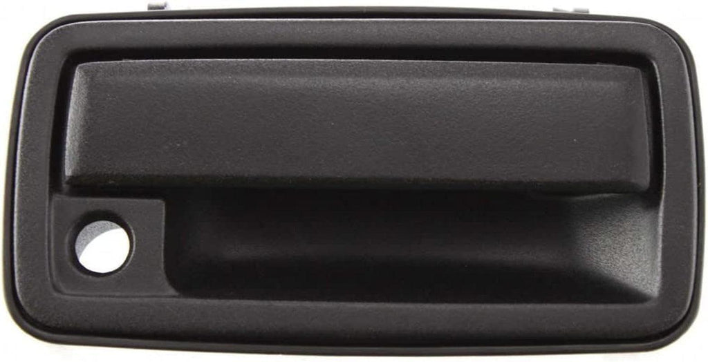 for GMC Sonoma Exterior Door Handle Front, Passenger Side Textured Black (1994-2004) | with Key Hole | Trim: SLE/SLS/SL | GM1311117 | 15202912