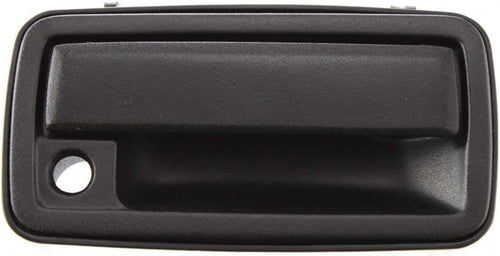 for GMC Sonoma Exterior Door Handle Front, Passenger Side Textured Black (1994-2004) | with Key Hole | Trim: SLE/SLS/SL | GM1311117 | 15202912