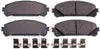 17-1324, Z17 Front Ceramic Brake Pads with Hardware