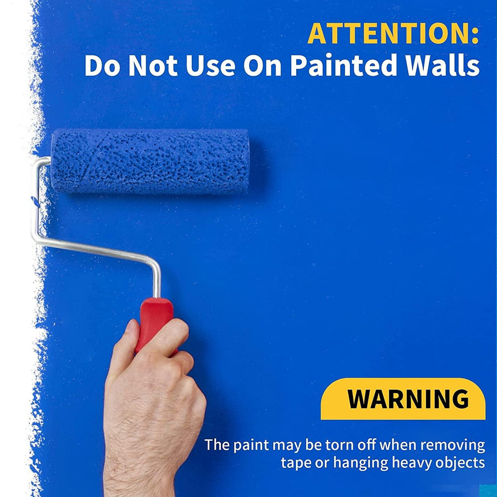 Double Sided Adhesive Tape Heavy Duty, Double Stick Mounting (2 Rolls, Total 20FT), Clear Two Sided Wall Tape Strips, Removable Poster Tape for Home, Office, Car, Outdoor Use