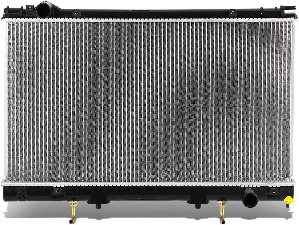 OEM-RA-2058 OE Style Bolt-On Aluminum Core Radiator Replacement Compatible with 95-00 Lexus LS400 AT, 28-1/4" W X 15-11/16" H X 5/8" D, 1-1/2" Inlet, 1-1/2" Outlet