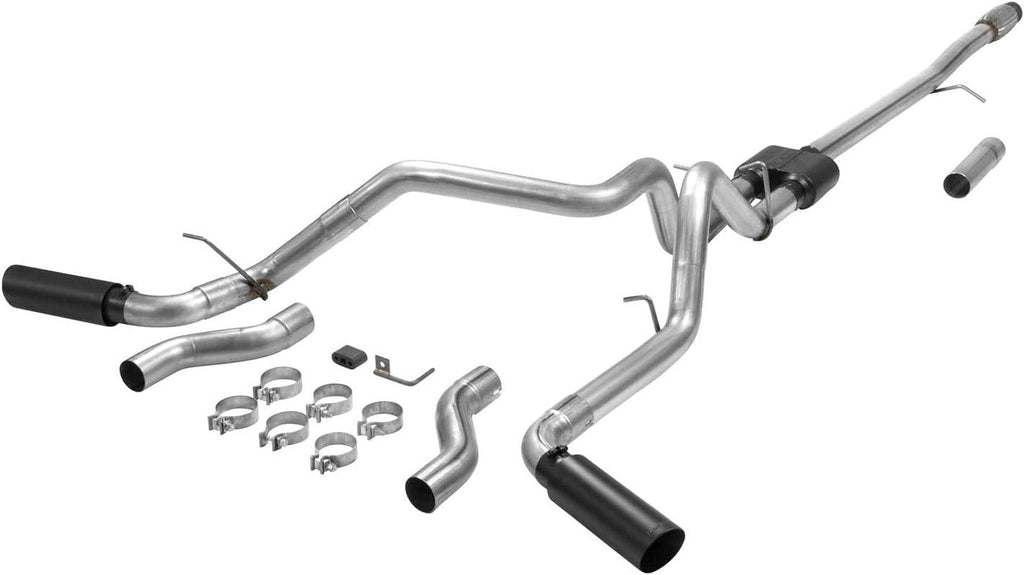 817854  817854 Cat-Back Exhaust System Outlaw Fits 2019 Silverado/Sierra 1500 Exhaust System Kit Cat-Back Exhaust System Outlaw Fits 2019 Silverado/Sierra 1500