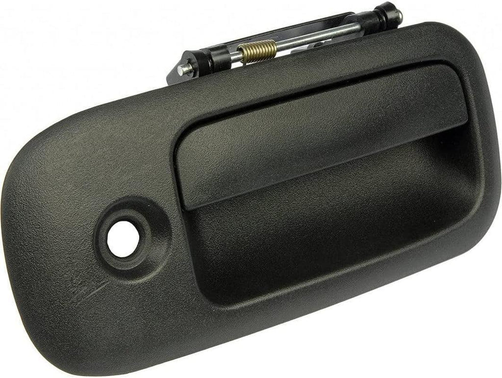 for GMC Savana 4500 2009 Exterior Door Handle | Textured Black | Plastic | Replacement for 10359093, 25866266