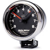 3-3/4 in. PEDESTAL TACHOMETER 0-8000 RPM TRADITIONAL CHROME - greatparts
