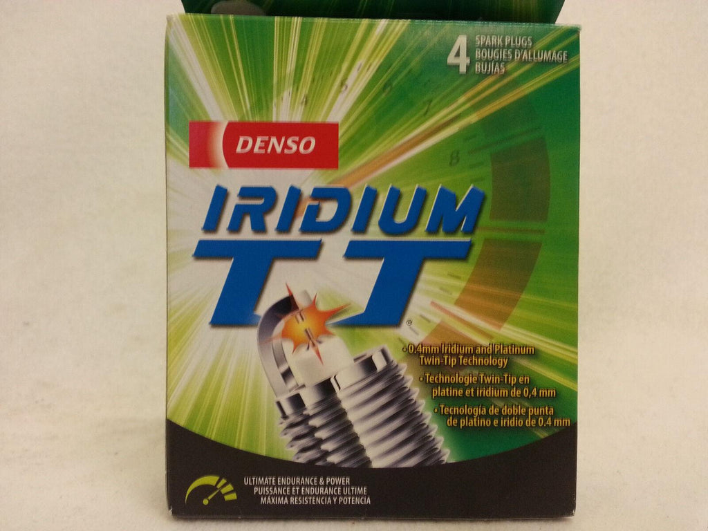 Denso Iridium TT Spark Plugs ITV16TT / 4718 Set of 4 MAZDA 3 5 6 CX-7 Tribute