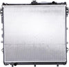 2993 Compatible with TOYOTA Tundra 1-Row Plastic Aluminum Replacement Radiator