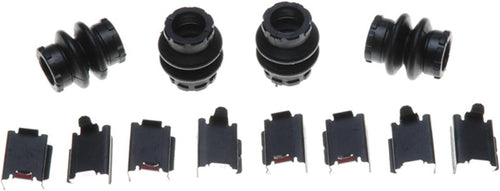 Gold 18K1072X Front Disc Brake Caliper Hardware Kit with Clips and Seals