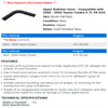 Upper Radiator Hose - Compatible with 2000 - 2006 Toyota Tundra 4.7L V8 GAS 2001 2002 2003 2004 2005