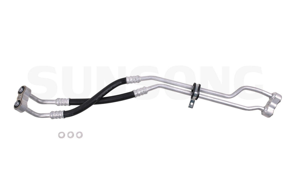 Sunsong Engine Oil Cooler Hose Assembly for Blazer, Jimmy, S10, Bravada 5801012