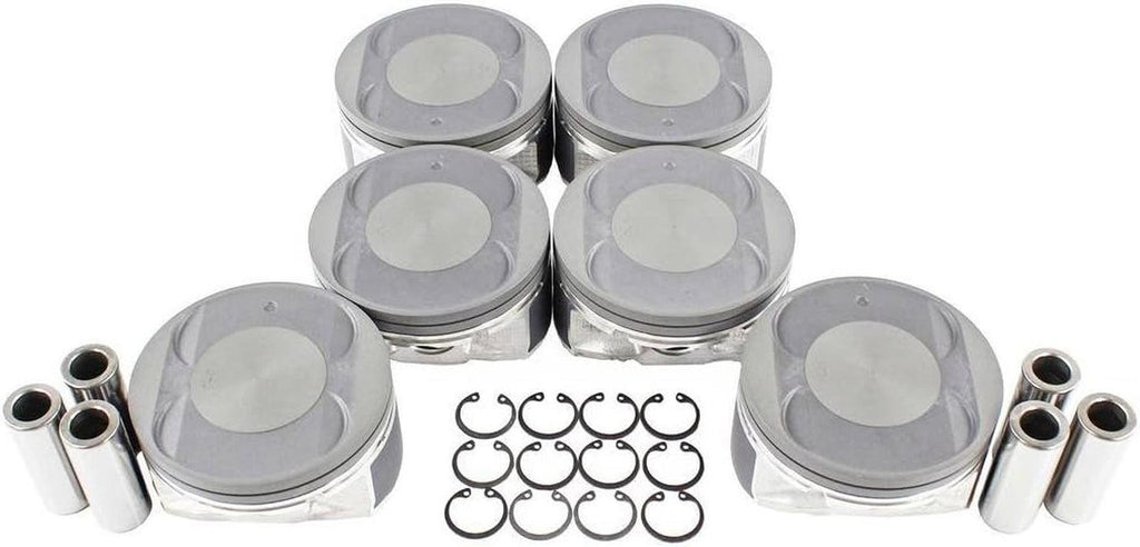 DNJ  Oversize Piston Set for 2007-2015 / Infiniti, Nissan/Altima, JX35, Murano, Pathfinder, Quest, QX60 / 3.5L / DOHC / V6 / 24V / 3498Cc / VQ35DE