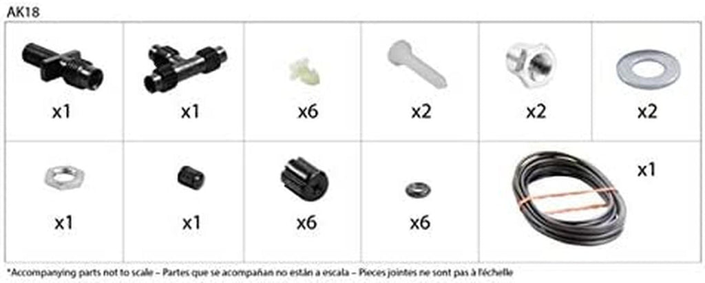 Monroe AK18 Shock Absorber Air Hose Kit ( Packaging May Vary )