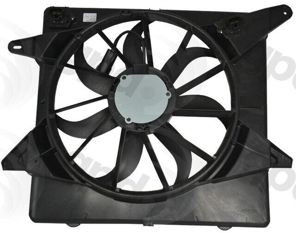 Global Parts Engine Cooling Fan Assembly for 10-16 Cadillac SRX 2811887